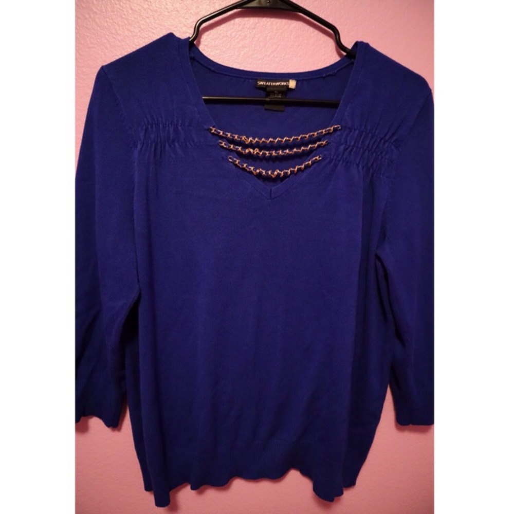 Sweatworks Royal Blue Sweater